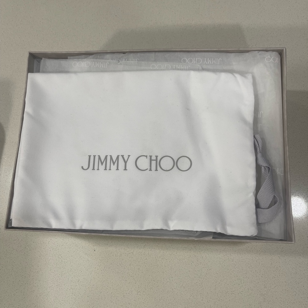 Jimmy Choo Romy 85 Nude Heels